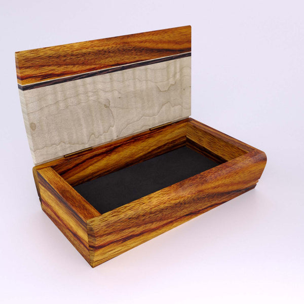 Canarywood Treasure Box by Mikutowski Woodworking