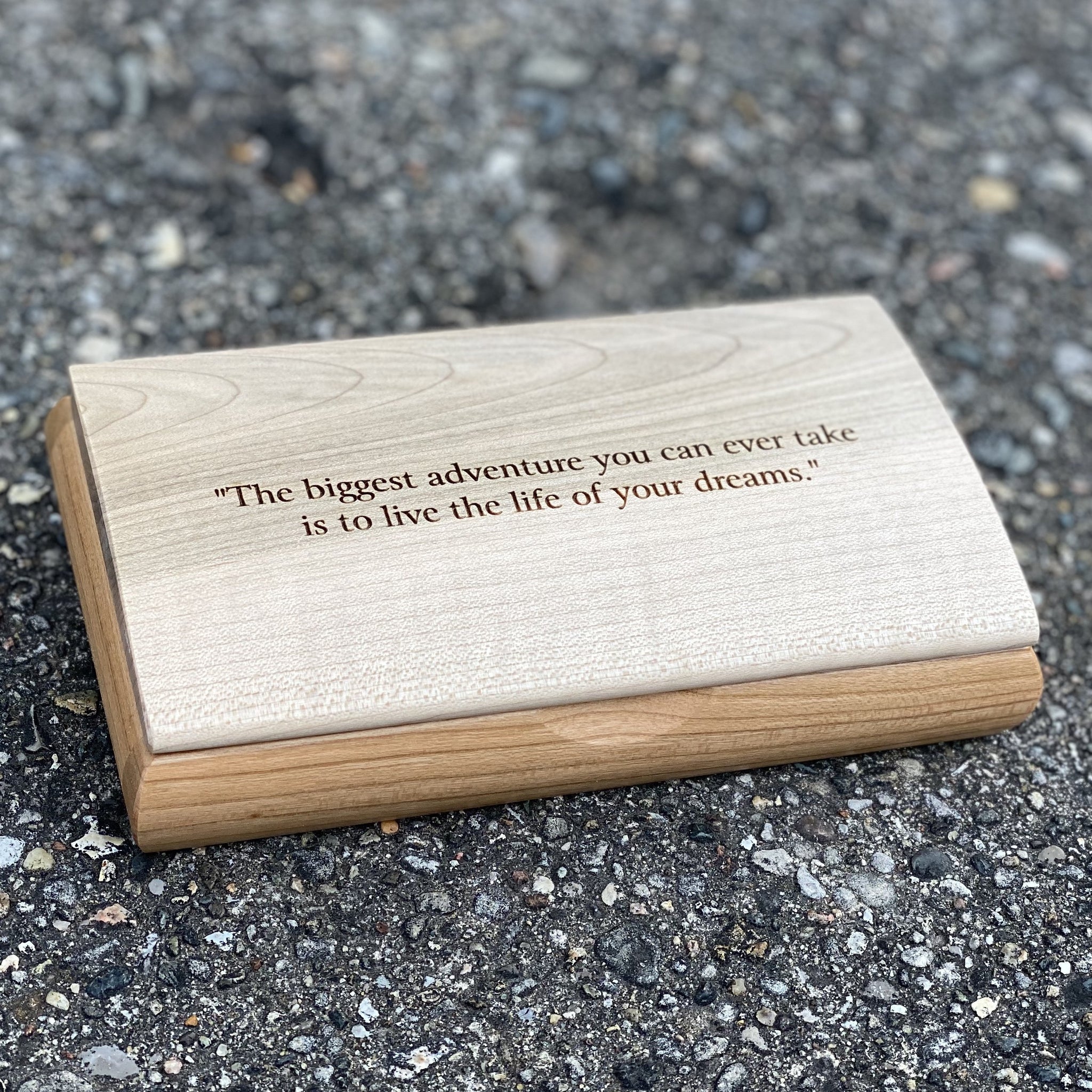 Possibility Quote Box by Mikutowski Woodworking