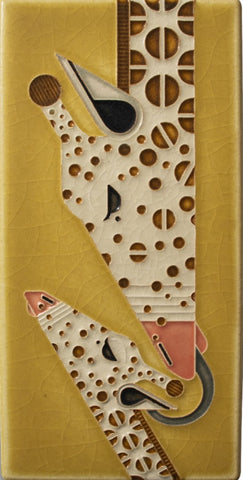 Ceramic Giraffe Tile by Motawi Tileworks