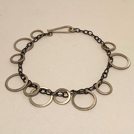 Circle Bunches Bracelet by Heather Guidero