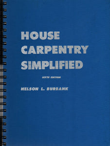"House Carpentry Simplified" Journal by Attic Journals