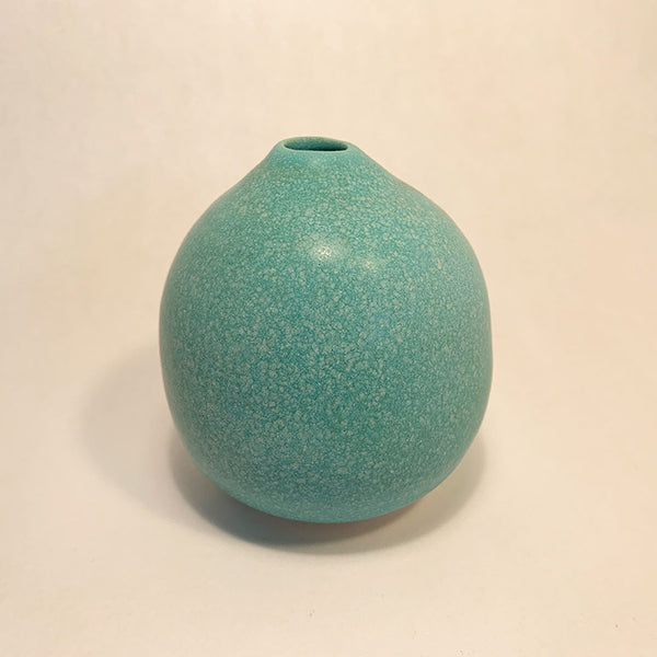 Tiny Round Bud Vase by Judy Jackson