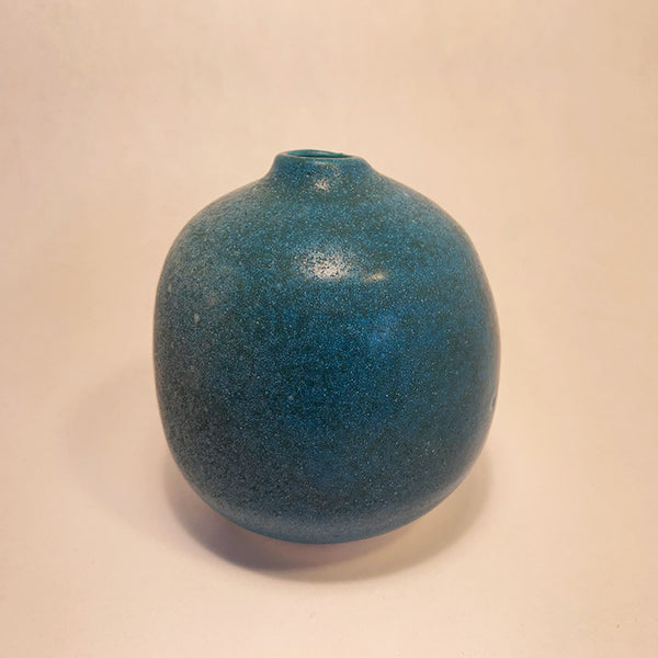 Tiny Round Bud Vase by Judy Jackson