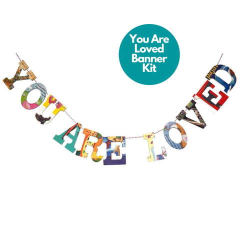 "You Are Loved" Garland by Attic Journals