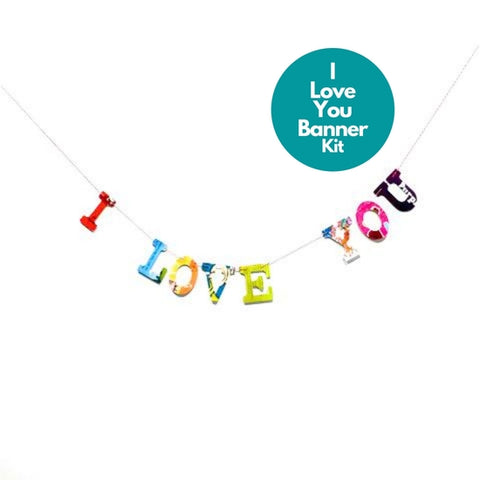 "I Love You" Garland by Attic Journals