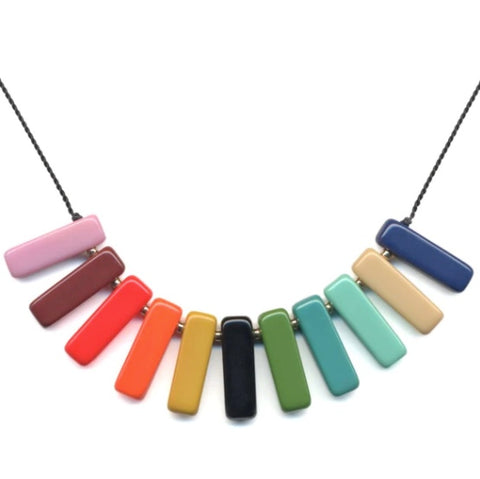 Multi Bar Spectrum Necklace by I. Ronni Kappos