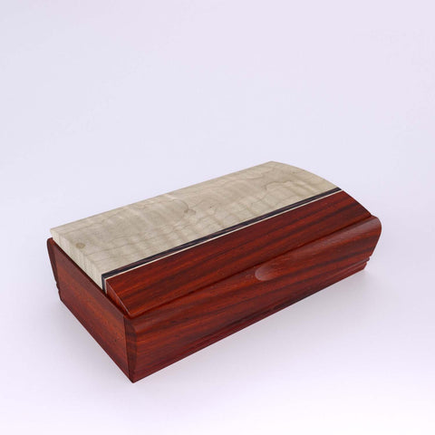 Padauk Treasure Box by Mikutowski Woodworking