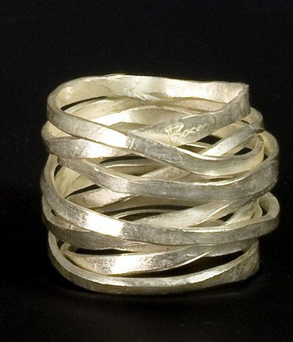 Sterling Silver Wrap Ring by Pamela Bosco