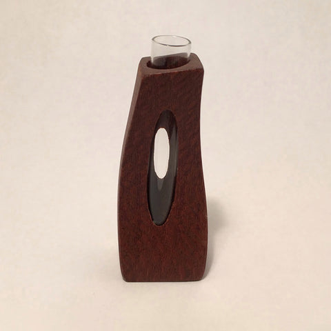 Small Wood Bud Vase by Ennis Mountain Woods
