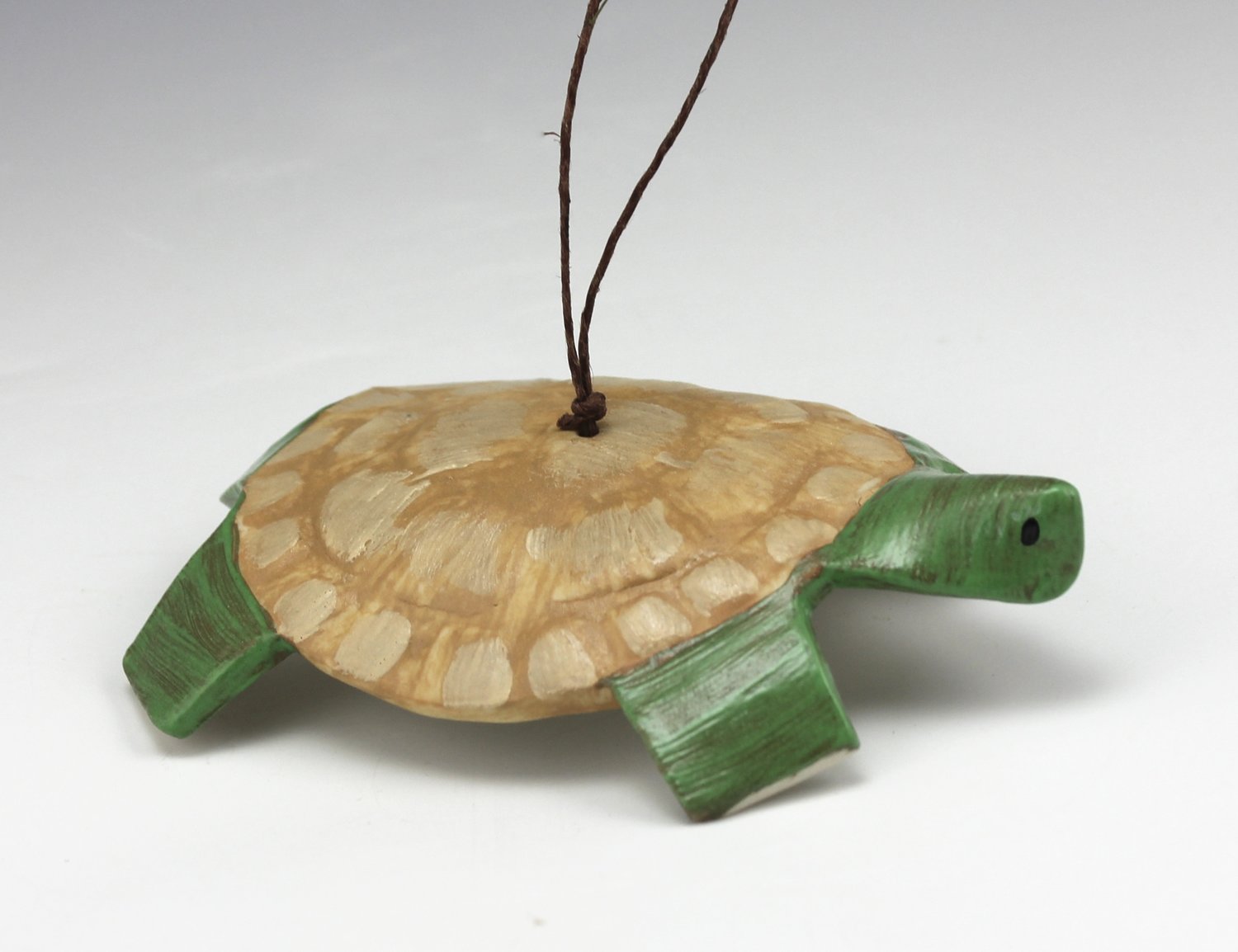 Porcelain Tortoise Ornament by Beth DiCara